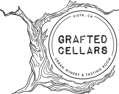 grafted cellars winery tree logo